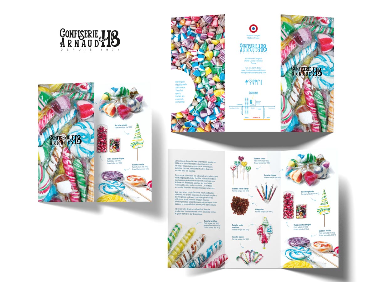 flyer confiserie-arnaud
